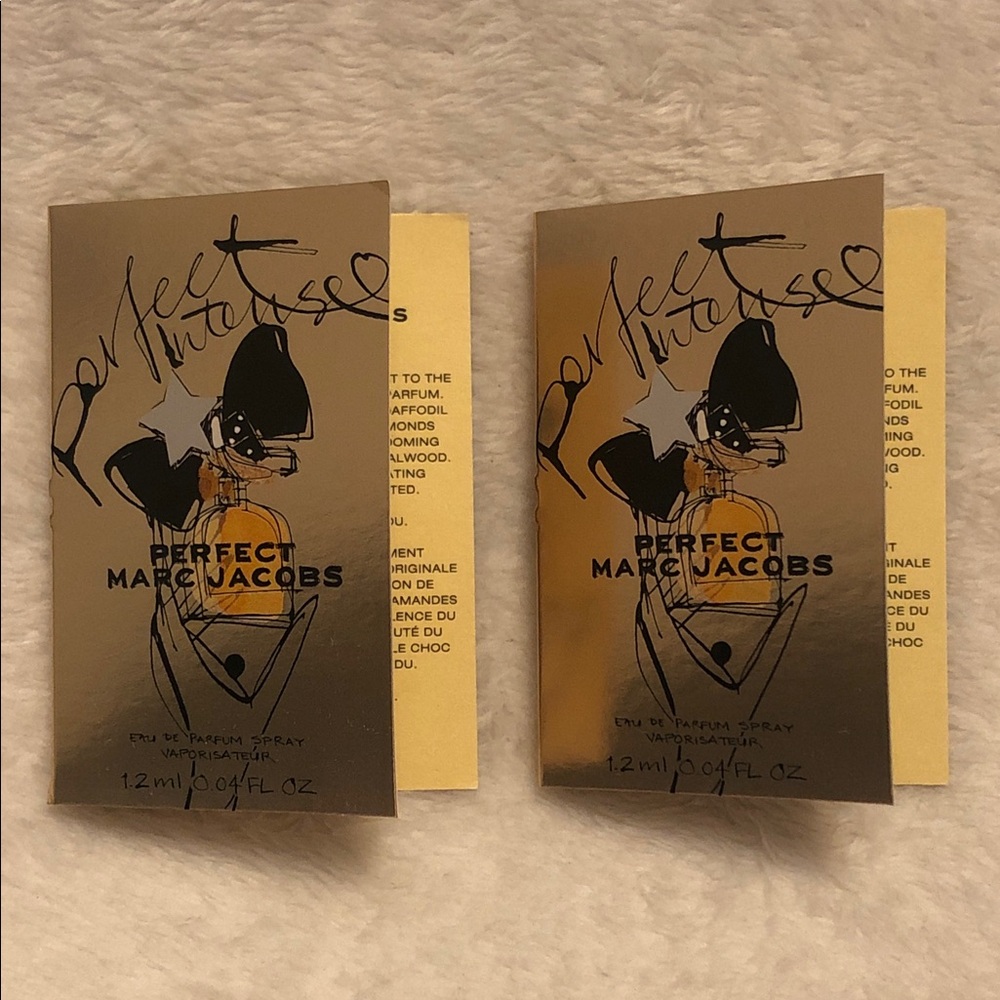 NWT Perfect Intense Marc Jacobs 1.2 mL Set of Two